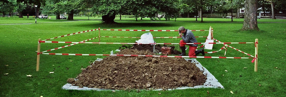 Bodenprobe Stadtpark